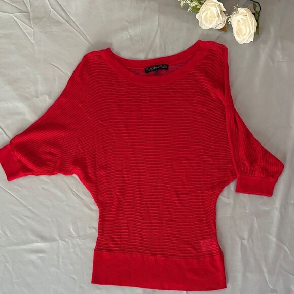 Wishful Park Tops - Wishful Park Red Women's Blouse